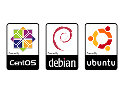 CentOS, Debian, Ubuntu